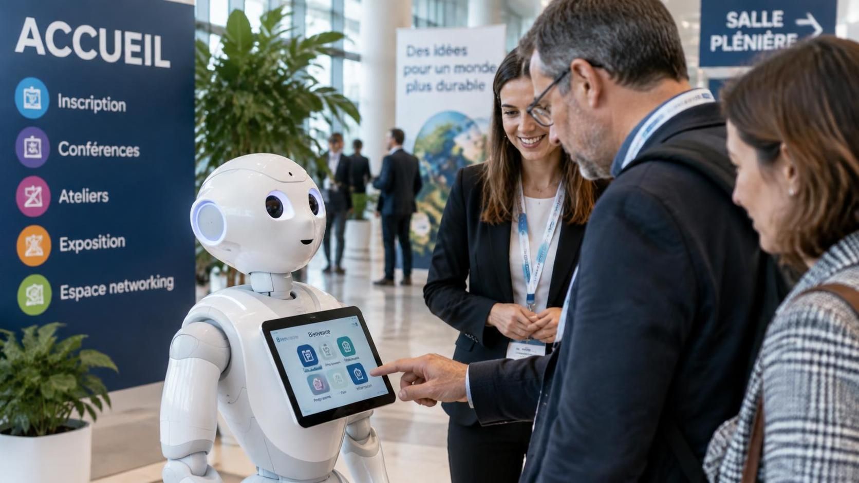 découvrez pourquoi le robot pepper séduit toujours les animations événementielles grâce à ses interactions originales, son accueil chaleureux et son effet captivant auprès du public.
